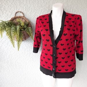 Vintage torrid retro‎ chick cardigan women size 12